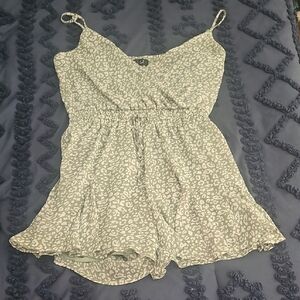 Trixxi Olive Green Romper